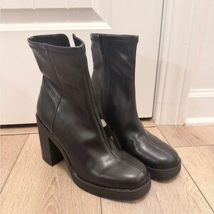 Madden Girl Katrina Platform Heeled Booties